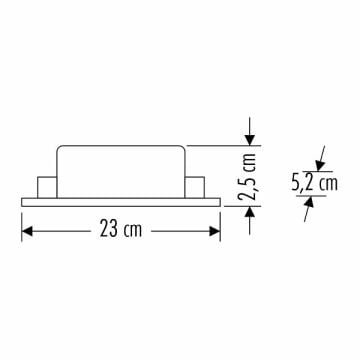 CATA CT-2593 12 Volt 17 Amper 200 Watt Dış Mekan LED Trafosu