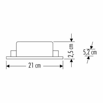 CATA CT-2592 12 Volt 12.5 Amper 150 Watt Dış Mekan LED Trafosu