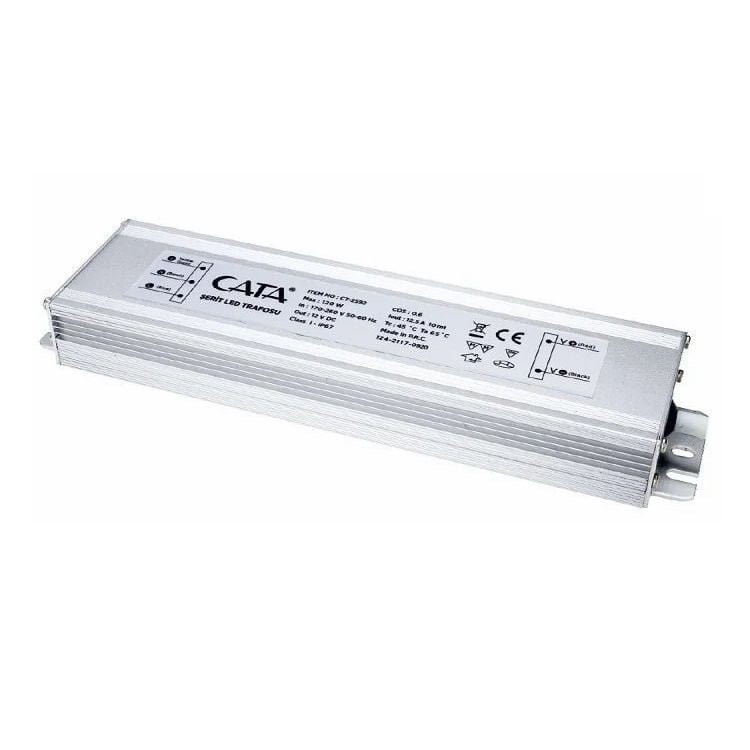 CATA CT-2592 12 Volt 12.5 Amper 150 Watt Dış Mekan LED Trafosu