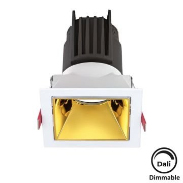 MOLLED MOL4157M Dali Dimli 12 Watt Beyaz-Gold Sıva Altı İkili LED Spot (SAMSUNG/OSRAM/PHILIPS LED & EAGLERISE/PHILIPS/LIFUD Driver)