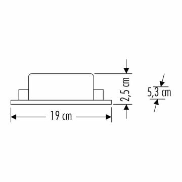 CATA CT-2591 12 Volt 5 Amper 60 Watt Dış Mekan LED Trafosu