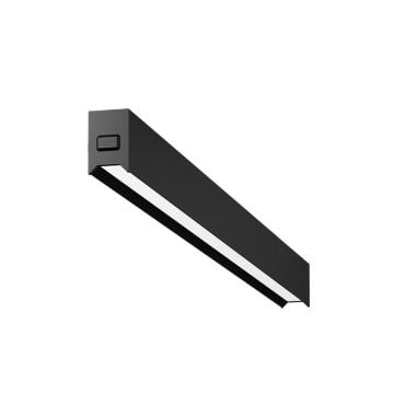GOYA GY 8035-90 Siyah/Beyaz Kasa 39 Watt 90 cm Sıva Üstü Lineer Armatür