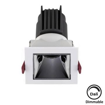 MOLLED MOL4154M Dali Dimli 8 Watt Beyaz-Platin Sıva Altı LED Spot