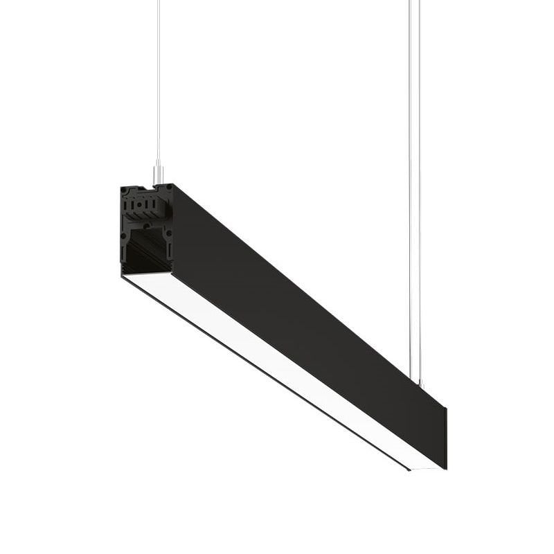 GOYA GY 8056-90 Siyah/Beyaz Kasa 26 Watt 90 cm Eklenebilir Lineer Sarkıt Avize