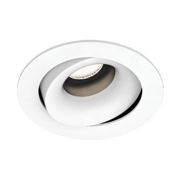 JUPITER JD228 B&B Beyaz Sıva Altı Hareketli Yuvarlak Spot Kasası - Metal