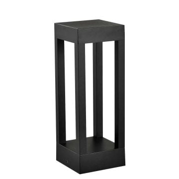 FORLIFE FL-1789 Meşe 7 Watt 40 cm LED Bollard Armatür - Metal - Gün Işığı (3000K)