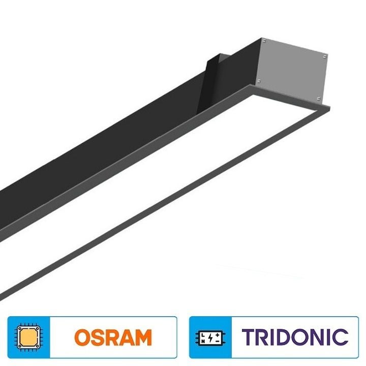 K2 GLOBAL KSL1808 96 Watt 300 cm Sıva Altı Lineer Armatür (OSRAM LED & TRIDONIC Driver)