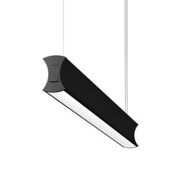 GOYA GY 8048-60 Siyah/Beyaz Kasa 26 Watt 60 cm Lineer Sarkıt Armatür