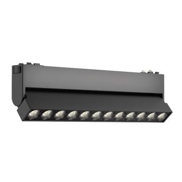 Braytron BD60-13211 12 Watt 22 cm Lensli Hareketli LED Magnet Armatür - Ilık Beyaz (4000K)