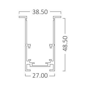 Braytron BY41-00431 3 Metre Sıva Altı Yaylı Magnet Ray(Kopya)