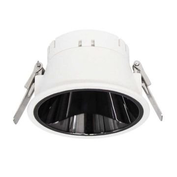 JUPITER JH711 B&S Beyaz-Siyah Sıva Altı Yuvarlak Spot Kasası - Metal & PC