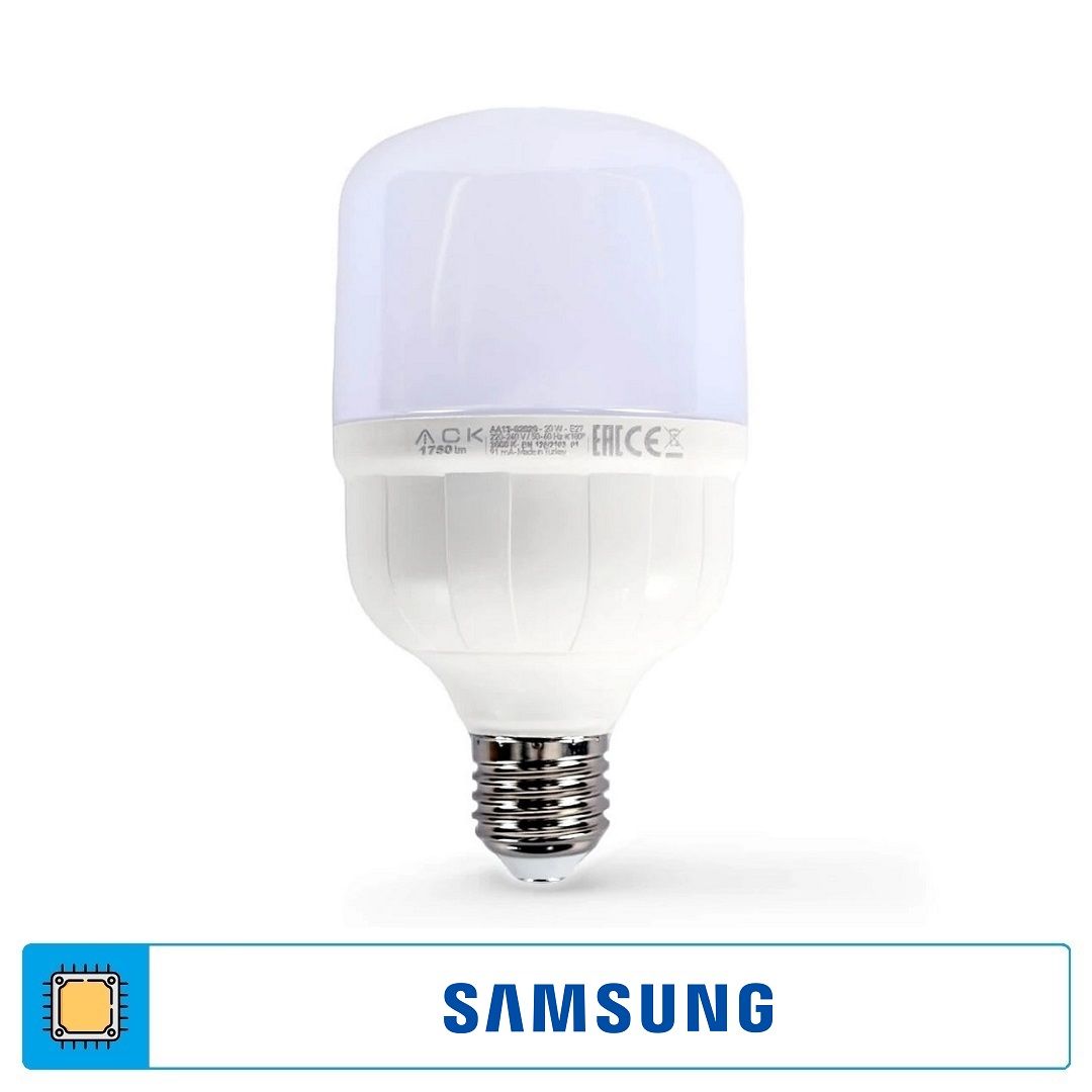 ACK AA13-03023 30 Watt Torch LED Ampul - SAMSUNG LED - Beyaz Işık (6500K)