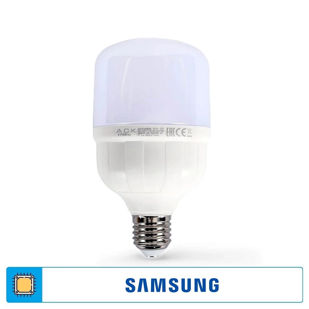 ACK AA13-03020 30 Watt Torch LED Ampul - SAMSUNG LED - Gün Işığı (3000K)