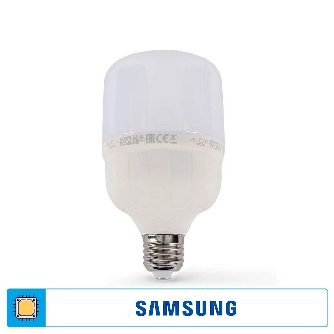 ACK AA13-02023 20 Watt Torch LED Ampul - SAMSUNG LED - Beyaz Işık (6500K)