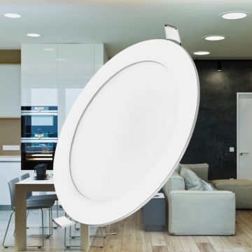 Braytron BP01-31530 15 Watt Sıva Altı Yuvarlak LED Panel - Beyaz Işık (6500K)