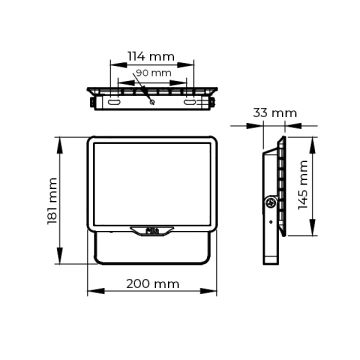 PHILIPS 50 Watt LED Projektör - Beyaz Işık (6500K)