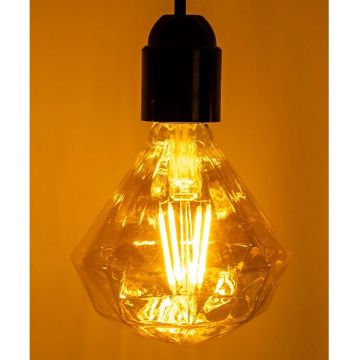 ACK AB50-00420 4 Watt LED Prizma Rustik Ampul - Amber