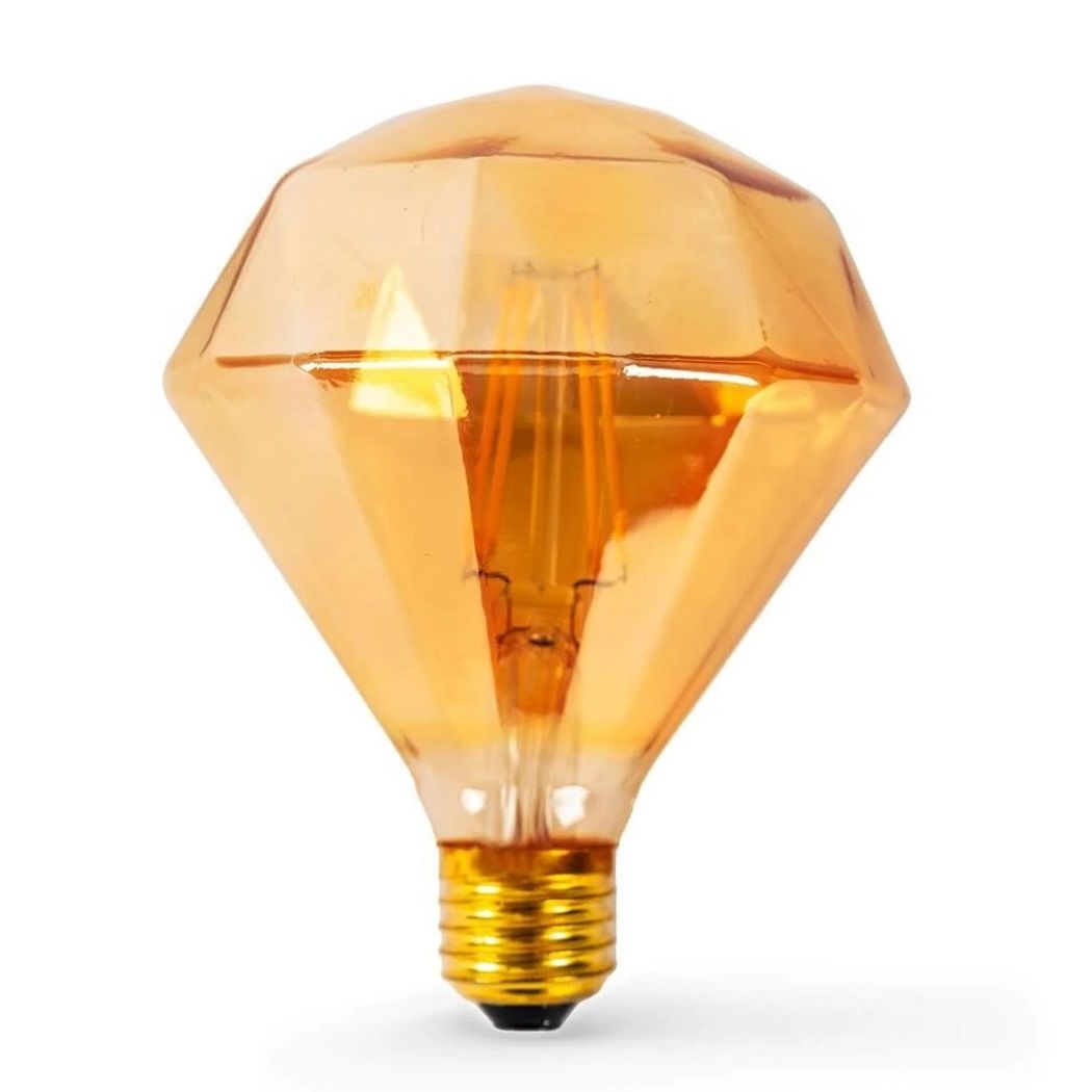 ACK AB50-00420 4 Watt LED Prizma Rustik Ampul - Amber
