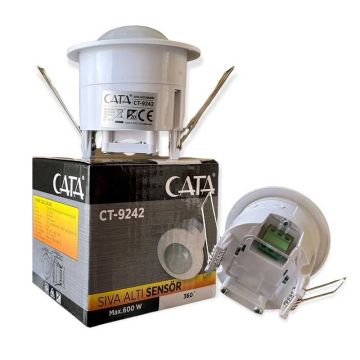 CATA CT-9242 600 Watt Sıva Altı Hareket Sensörü