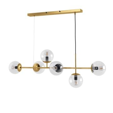CL-S114 Altılı Küre Camlı Avize