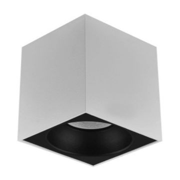 MOLLED MOL363-3-9M 10x10x14 cm 9 Watt Beyaz-Siyah Sıva Üstü LED Spot (SAMSUNG/Bridgelux LED & TRIDONIC/EAGLERISE Driver)
