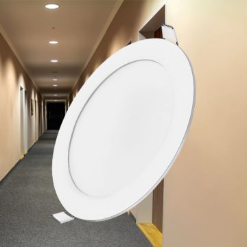 Braytron BP01-31200 12 Watt Sıva Altı Yuvarlak LED Panel - Gün Işığı (3000K)