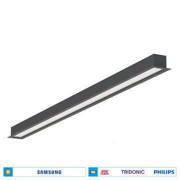 ACK AL03-22201 44 Watt 121 cm Sıva Altı Lineer Armatür - SAMSUNG/OSRAM LED & OSRAM/PHILIPS/LIFUD Driver - Gün Işığı (3000K)