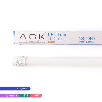 ACK AA52-01286 18 Watt 120 cm LED Floresan - Mavi Işık