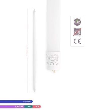 ACK AA52-01286 18 Watt 120 cm LED Floresan - Mavi Işık