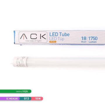 ACK AA52-01285 18 Watt 120 cm LED Floresan - Yeşil Işık