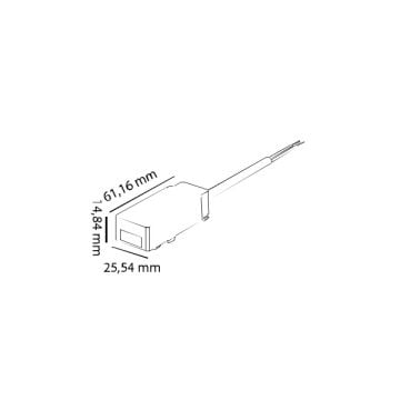 MOLLED MOL6097 Slim Trimless Magnet Ray Enerji Başlangıç Aparatı