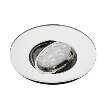 JUPITER JH651 K Krom Sıva Altı Hareketli Yuvarlak Spot Kasası - Metal