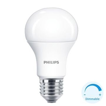 PHILIPS 9 Watt A60 Dimli LED Ampul - Sarı Işık (2700K)