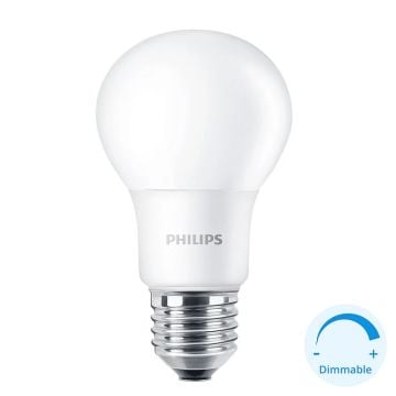 PHILIPS 5.5 Watt A60 Dimli LED Ampul - Sarı Işık (2700K)