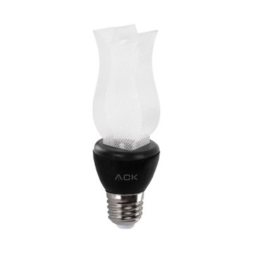 ACK AB49-00220 3.5 Watt Dekoratif LED Ampul - Sarı Işık (2700K) - E27 Duylu