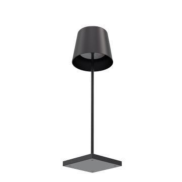 Braytron BK06-00081 Siyah 3 Watt LED Masa Lambası - 3 Işık Renkli (Beyaz + Ilık Beyaz + Gün Işığı)