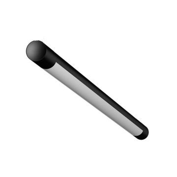 GOYA GY 8037-120 Siyah/Beyaz Kasa 49 Watt 120 cm Sıva Üstü Lineer Armatür