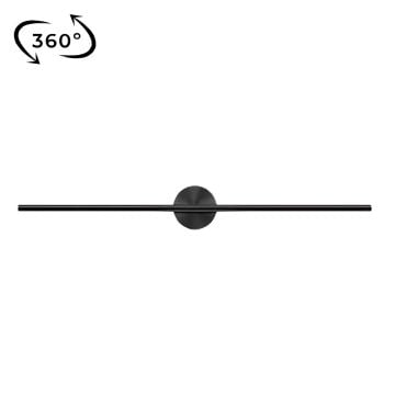 MOLLED MOL8318 Siyah/Beyaz Kasa 21 Watt 100 cm LED Çubuk Aplik - Gün Işığı (3000K)