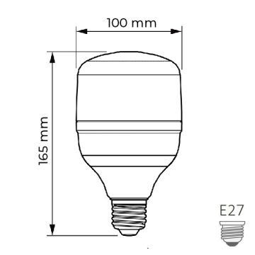 PHILIPS 24 Watt Torch LED Ampul - Gün Işığı (3000K)