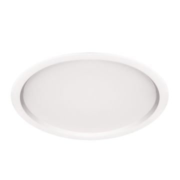 MOLLED MOL603 Beyaz/Siyah Kasa 32 Watt Sıva Altı Yuvarlak LED Panel (SAMSUNG/OSRAM LED & PHILIPS/LIFUD Driver)