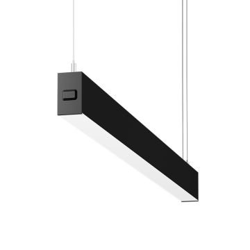 GOYA GY 8031-90 Siyah/Beyaz Kasa 26 Watt 90 cm Lineer Sarkıt Armatür