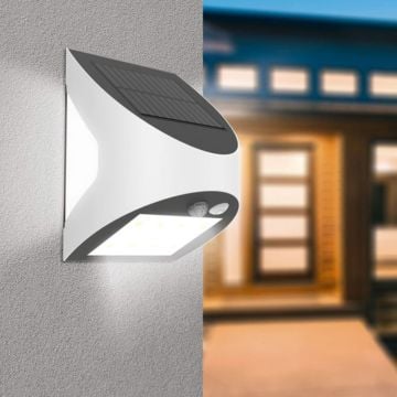 Braytron BG36-00130 3 Watt LED Solar Aplik - Beyaz Işık (6500K)