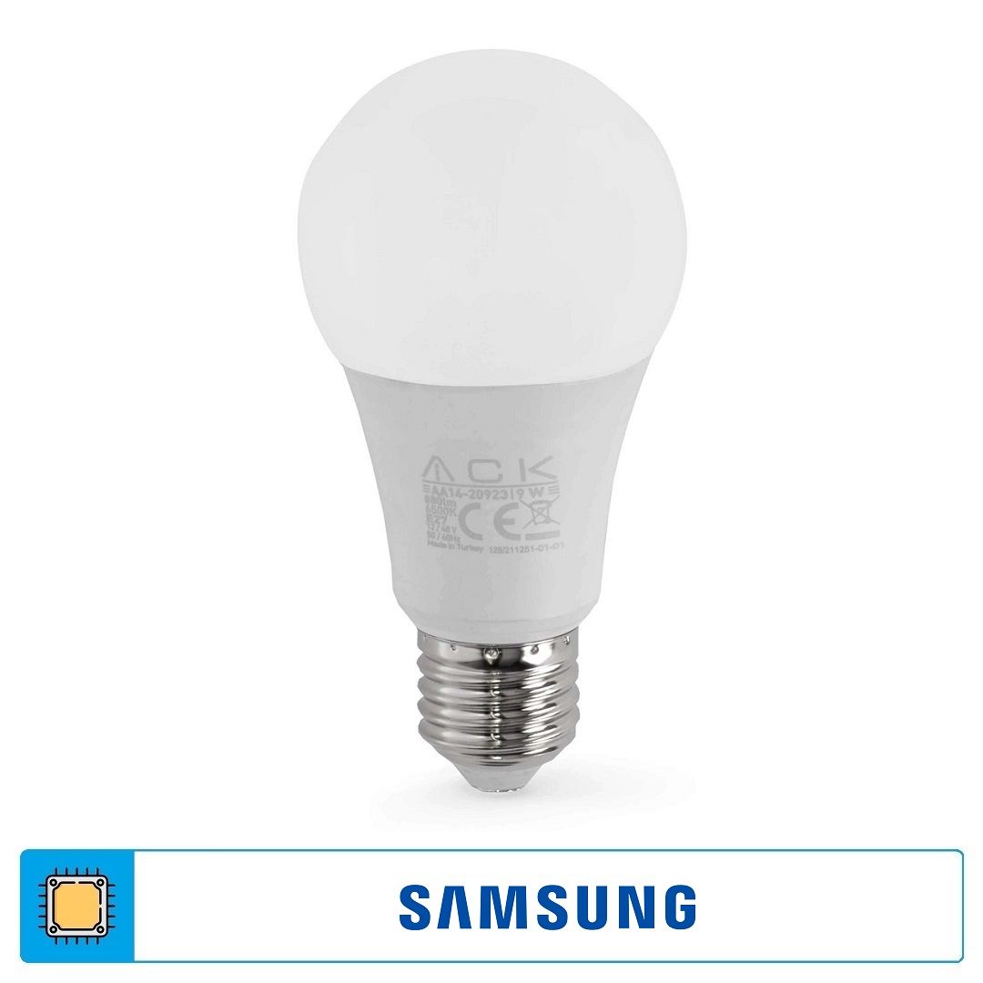 ACK AA14-20923 12-48 Volt 9 Watt LED Ampul - Beyaz Işık (6500K)