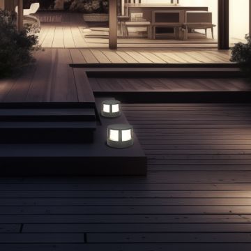 Braytron BG38-01482 15 Watt Gri Kasa Set Üstü LED Aplik - 3 Işık Renkli (Beyaz + Ilık Beyaz + Gün Işığı)