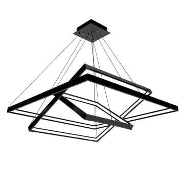 DÜNYA LED HS2133 240 Wat 120x120 + 100x100 + 80x80 cm LED Avize (OSRAM LED & TRIDONIC Driver)