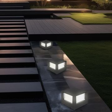 Braytron BG38-01581 15 Watt Siyah Kasa Set Üstü LED Aplik - 3 Işık Renkli (Beyaz + Ilık Beyaz + Gün Işığı)