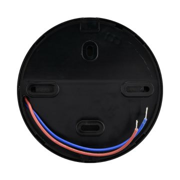 Braytron BG38-02001 3 Watt Sıva Üstü Yuvarlak Dış Mekan LED Merdiven Armatürü - Siyah PC Gövde - Gün Işığı (3000K)