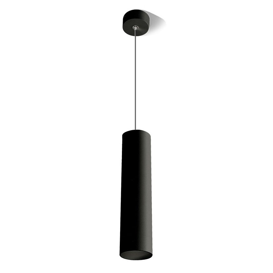 Braytron SBH04-00401M 6x25 cm Siyah Kasa LED Boru Sarkıt Avize - Gün Işığı (3000K)