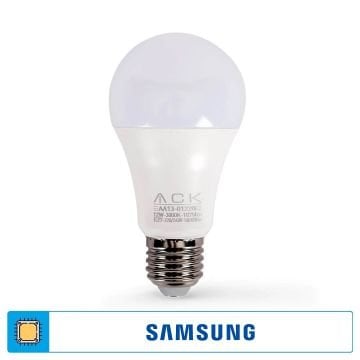 ACK AA13-01220 12 Watt LED Ampul - SAMSUNG LED - Beyaz Işık (6500K)