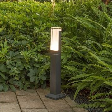 FORLIFE FL-1793 Ladin 10 Watt 40 cm LED Bollard Armatür - Metal - Gün Işığı (3000K)